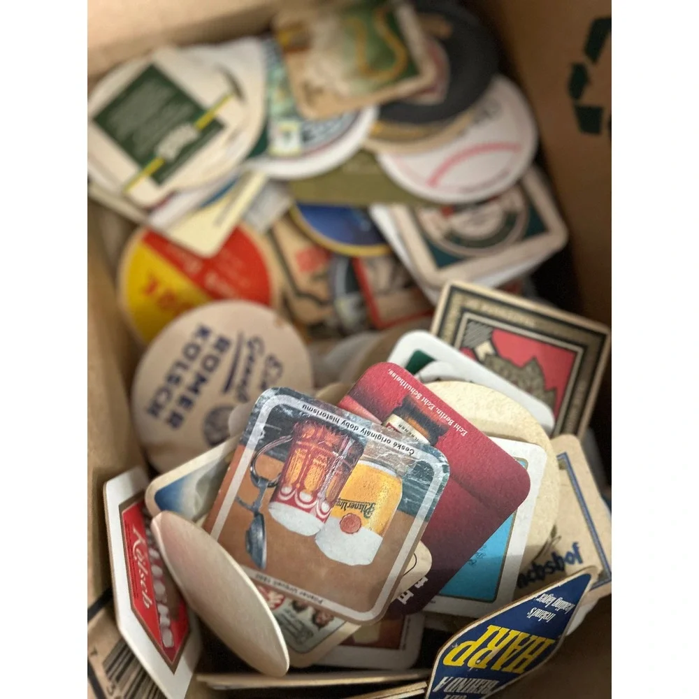 Beer Coaster Bulk Lot Vintage International Brewery Barware Collection Mixed 150